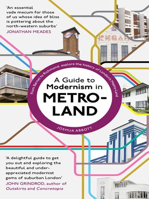 cover image of A Guide to Modernism in Metro-Land